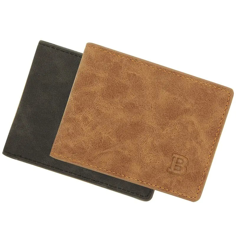 Men's Wallet With Coin Bag