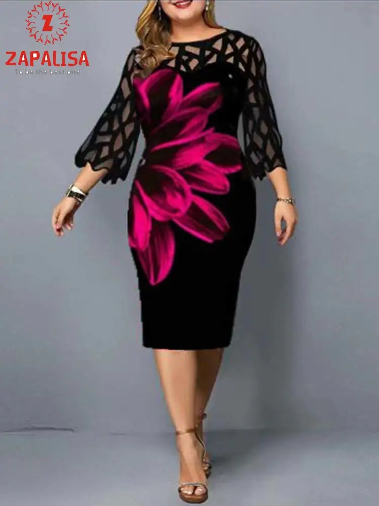 Elegant Plus Size Dress