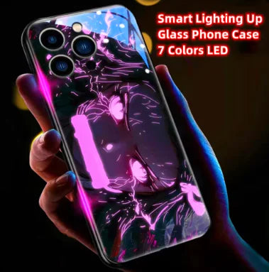 Japanese Smart Light Up Glass Phone Case (iPhone 11,12,13,14,15 Pro & Pro Max)