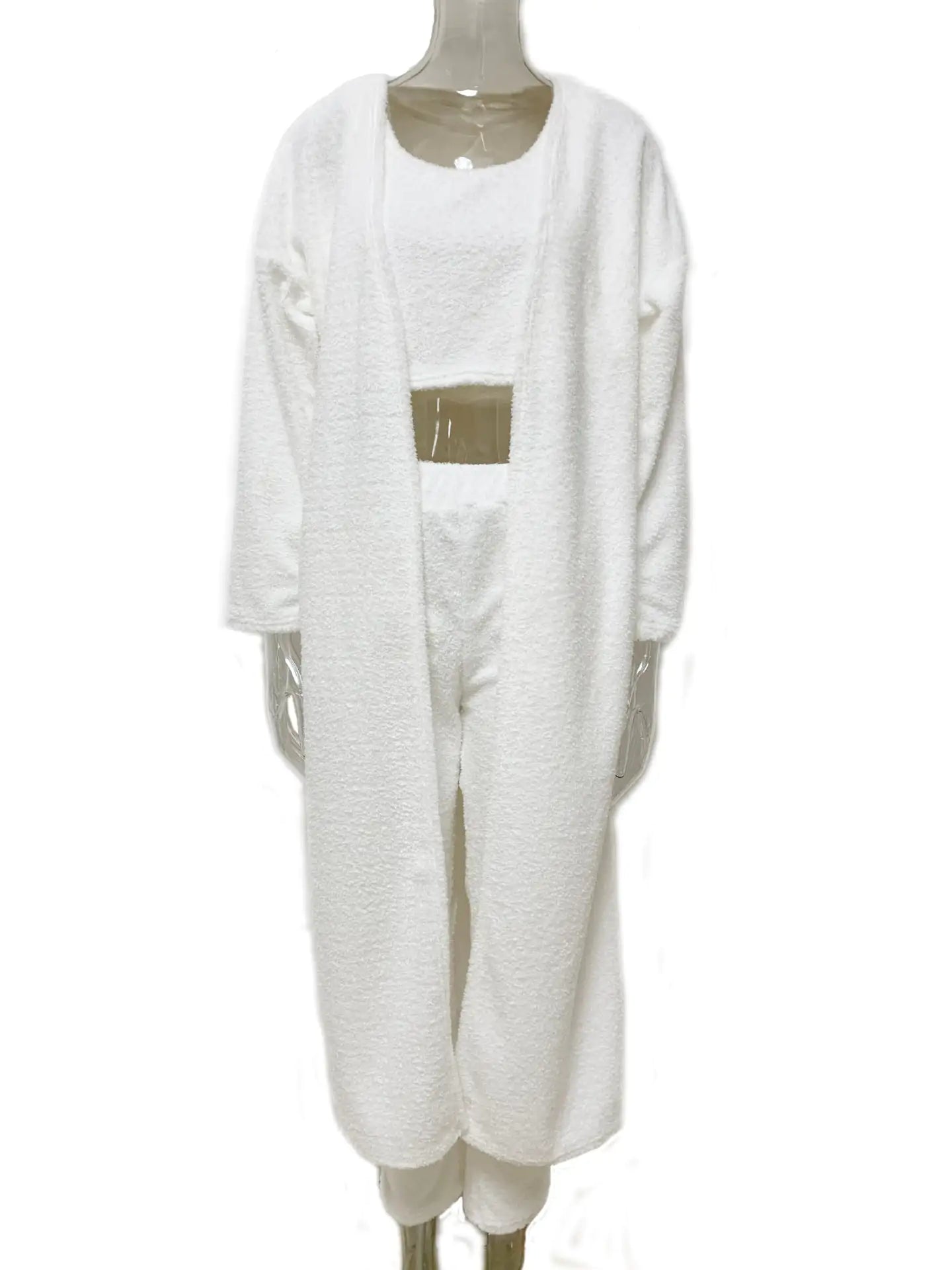 3-Piece Robe Pajama Set