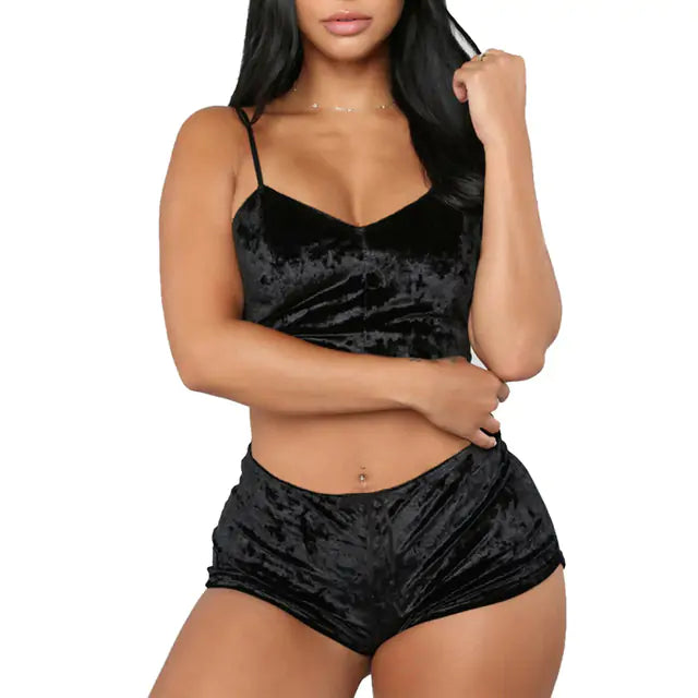 Women's Satin Pajama Set