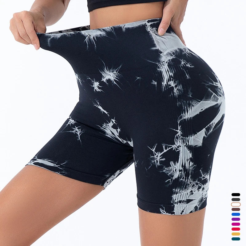 High-Waist Fitness Shorts (Butt Lifting)