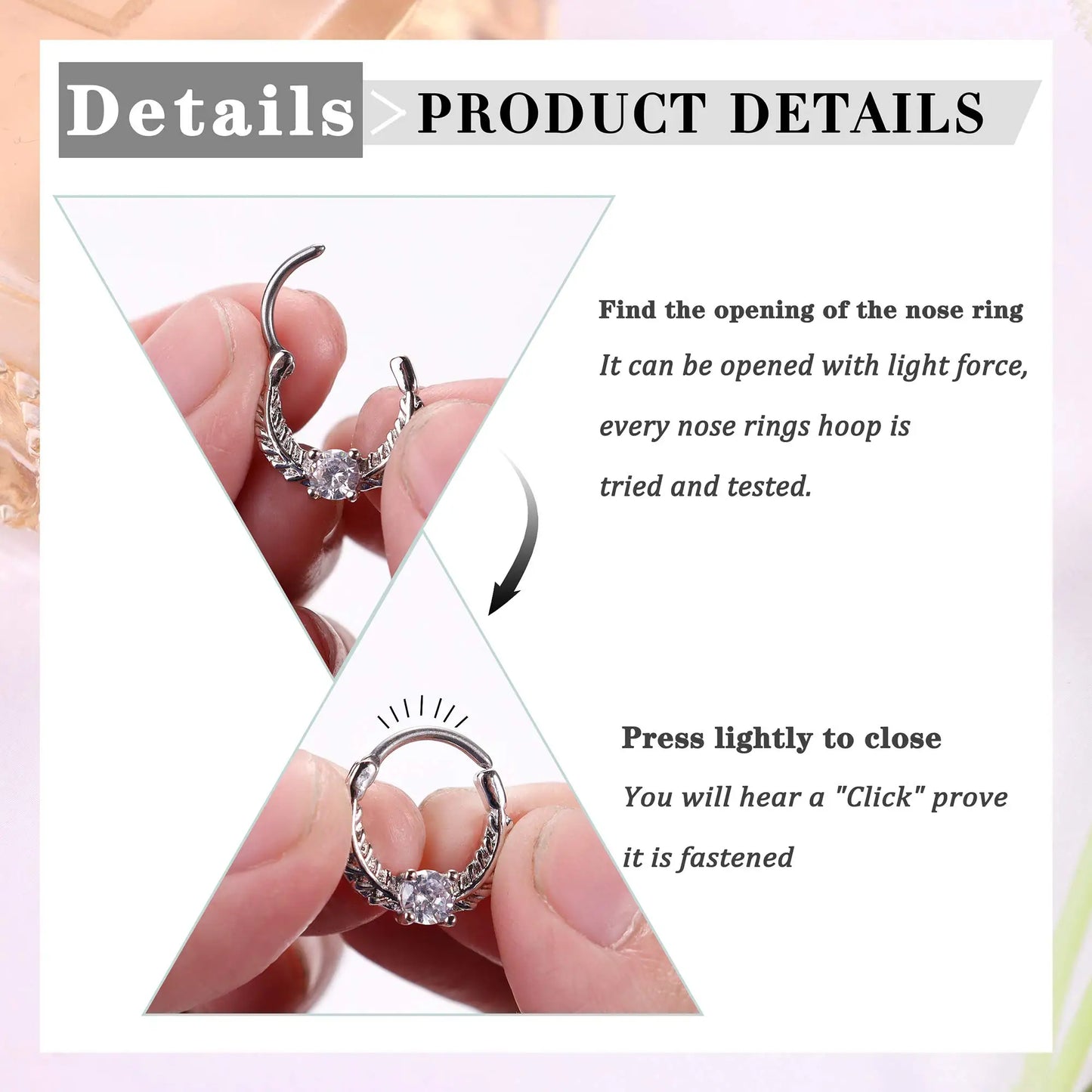 16G Stainless Steel Jewelry