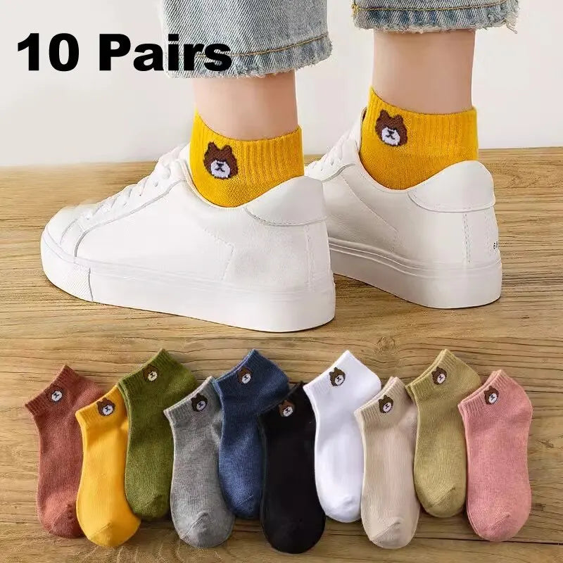 Women's Tube Socks (10-Pair Set)