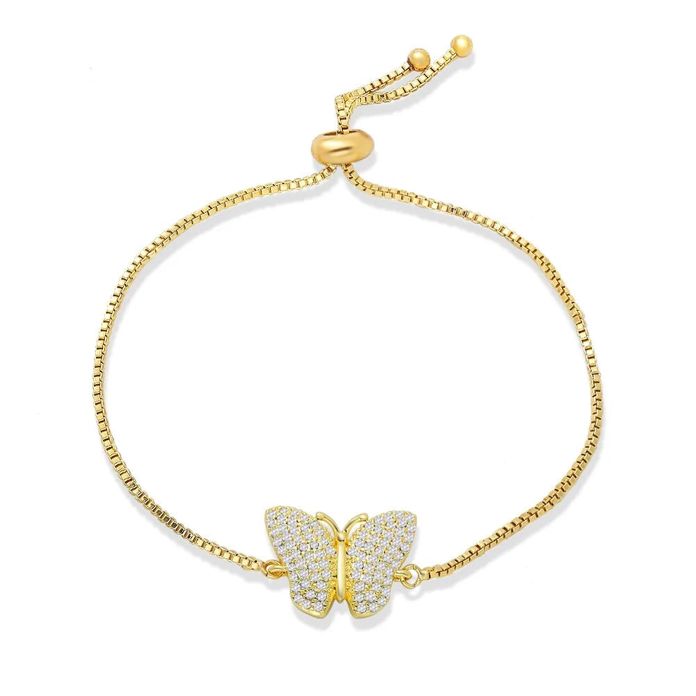 Butterfly Charm Bracelet