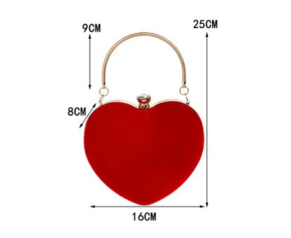 Heart Shaped Clutch