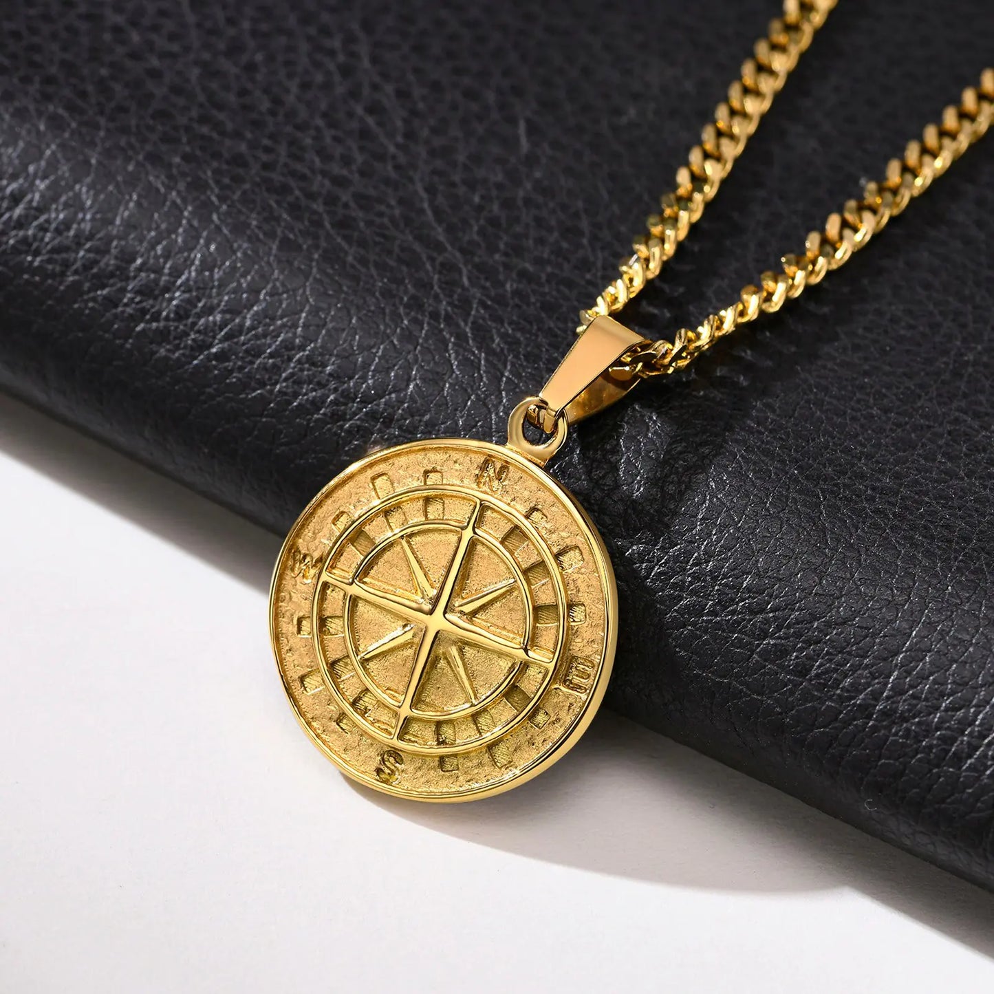 Men's Compass Necklace