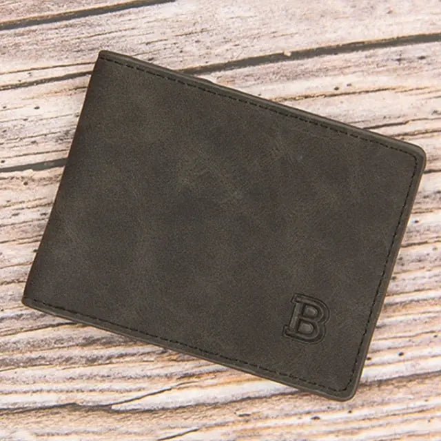 Men's Wallet With Coin Bag