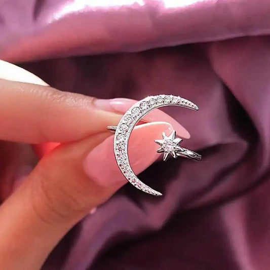 Moon Star Ring