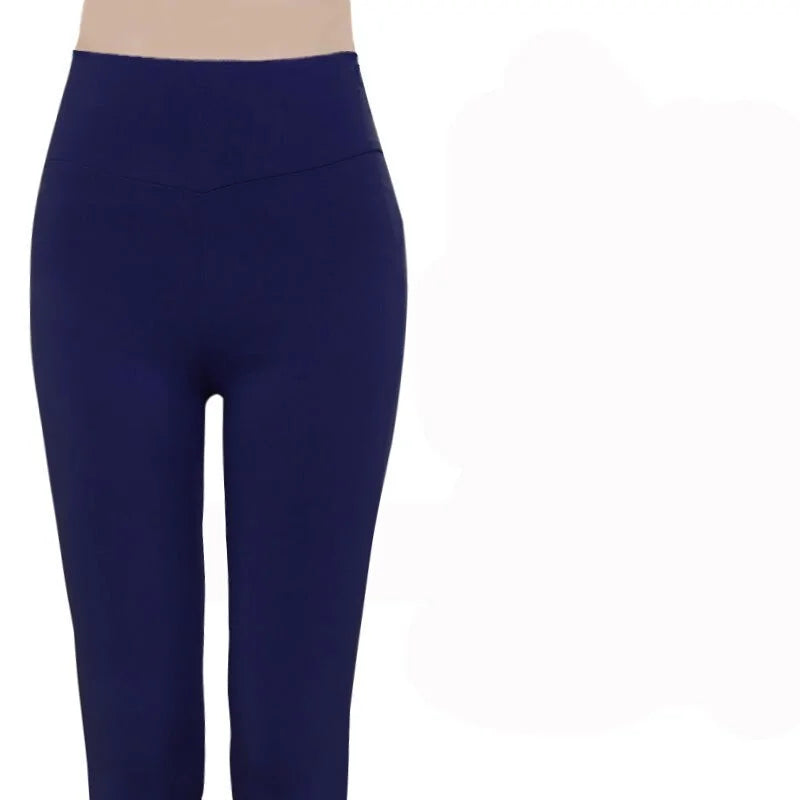 Plus Size High Waist Stretch Leggings